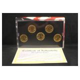2005 Gold Edition State Quarter Set