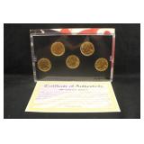 2007 Gold Edition State Quarter Set