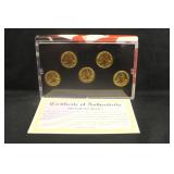 2004 Gold Edition State Quarter Set
