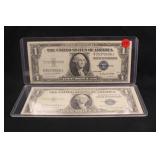 Silver Certificates with and without Motto 1935