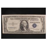 1935-G $1 Silver Certificate *No Motto*