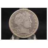 1898-O Barber Silver Half Dollar