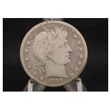 1899-S Barber Silver Half Dollar
