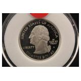 2007-S Washington 90% Silver Proof Quarter