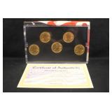 2003 Gold Edition State Quarter Set