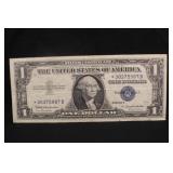 1957-B $1 Silver Certificate Star Note