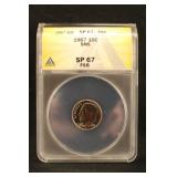 1967 SMS SP67 Roosevelt Certified Dime