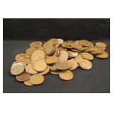 Lot of 40 Lincoln Head Wheat Pennies