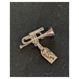 Sterling "New Orleans" Charm  2.1g  B2