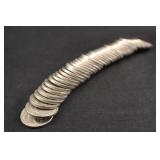 Roll of 1936-D Buffalo Nickels VG-F