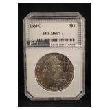 1885-O Certified Morgan Silver Dollar