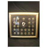2000 NWTF Silver Plated Medallions Set