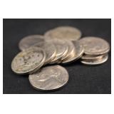 Lot of 13 Mixed Date Nickels