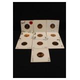 Lot of 10 Mixed Proof Lincoln Cents