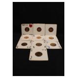 Lot of 10 Mixed Proof Lincoln Cents