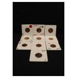 Lot of 10 Mixed Proof Lincoln Cents