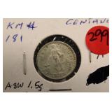 1944-D Philippines Silver 10 Centavos