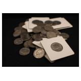 Lot of 55 Early Nickels