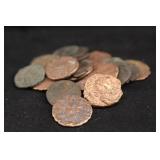 Lot of 20 Ancient Coins Authenticity Unknown