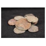 Lot of 10 Unknown Ancient Coins