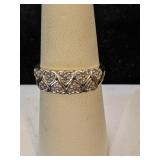 10K Ring Marked CRP   "MOM" from Side