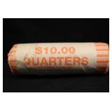$10 Roll of U.S. Quarters