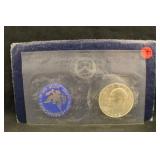 1972 Eisenhower Silver Dollar