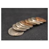 Lot of 9 Miscellaneous U.S Nickels & Pennies