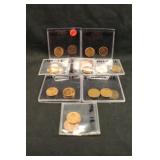 Lot of 17 Uncirculated Mixed Date Wheat Cents