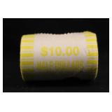 $10 Roll of Kennedy Half Dollars