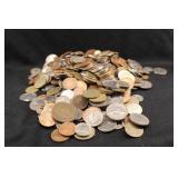 3.8lbs Mixed Foreign Coins