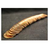 Roll of Uncirculated 1959 Lincoln Cents