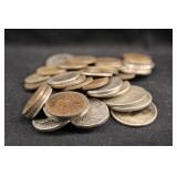 Lot of 43 Mixed Canada Coin Some SIlver