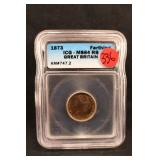 1873 Great Britain Farthing ï¿½ Penny