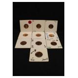 Lot of 10 Mixed Proof Lincoln Cents