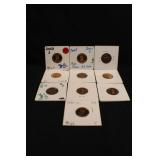 Lot of 10 Mixed Proof Lincoln Cents