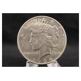 1934 Peace Silver Dollar