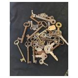Lot of Misc. Antique Keys