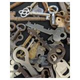 Lot of Misc. Antique Keys