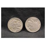 1935 & 1936 Buffalo Nickels