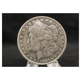 1891-O Morgan Silver Dollar