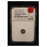 2026 Alderney "Queen Elizabeth II" Gold Coin