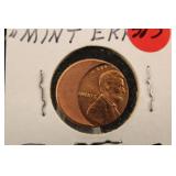 Lincoln Cent Off Center Strike Error