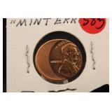 Off Center Strike Penny Error