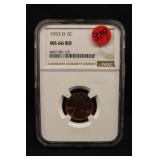 1953-D Lincoln Head Cent
