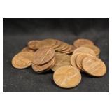 Lot of 25 Early Lincoln Memorial Cents