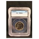 1955-D MS66 ICG Certified Silver Quarter