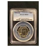 1963-D Washington Silver Quarter