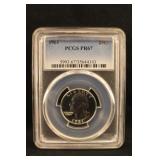 1961 PR67 Silver Quarter PCGS Certified