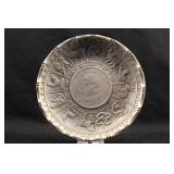 Vintage 91.8grams .900 Silver Chinese Plate